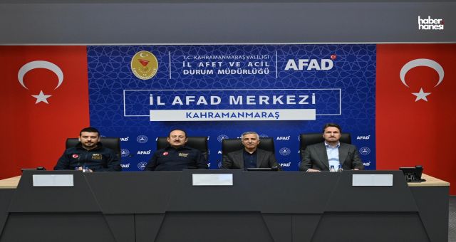 Kahramanmaraş'ta Afet Sonrası Süreç Değerlendirildi