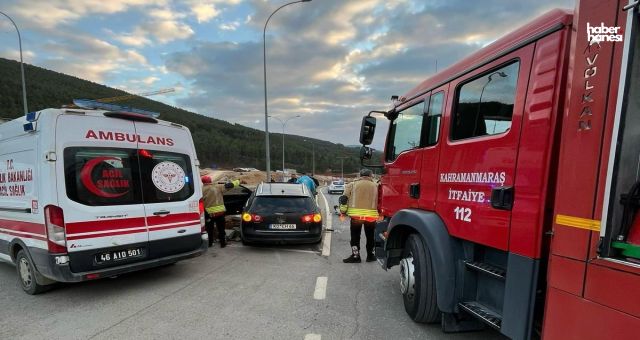 Kahramanmaraş'ta Kuzey Çevre Yolu’nda Korkutan Kaza