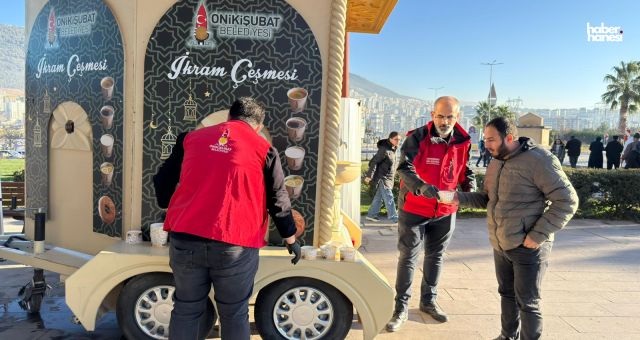 Onikişubat Belediyesi’nden KSÜ Tıp Fakültesi’nde gönülleri ısıtan ikram