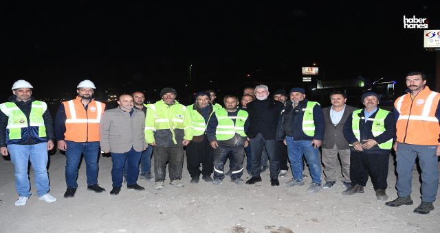 Sanayi Kavşağı’nda Çalışmalar Hızlandı: Başkan Görgel Sahada İnceledi