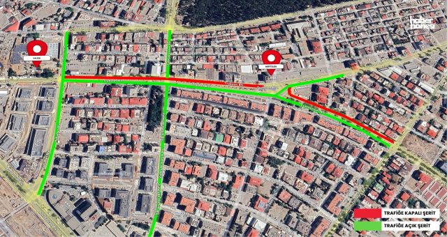 Trabzon Bulvarı’nda Kısmi Yol Kapatma: Tek Şerit 7 Ocak’a Kadar Kapalı