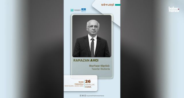 Yazar Ramazan Avcı, Edebiyatın Gücünü Öğrencilere Anlatacak