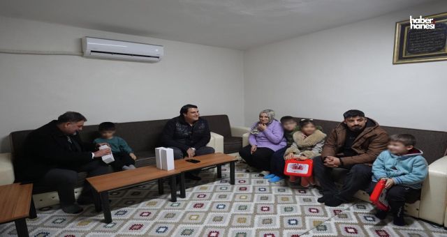 Başkan Umut Yılmaz, Yangında Mağdur Olan Kömek Ailesini Yalnız Bırakmadı