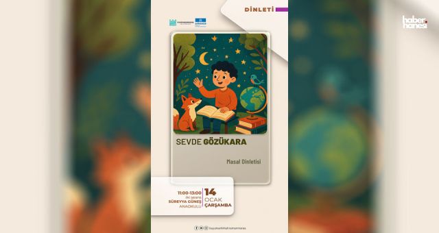 Edebiyat Şehri Kahramanmaraş’ta Çocuklar Masallarla Buluşuyor