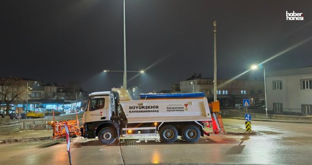 Kahramanmaraş Büyükşehir, Kar Yağışına Karşı Teyakkuzda