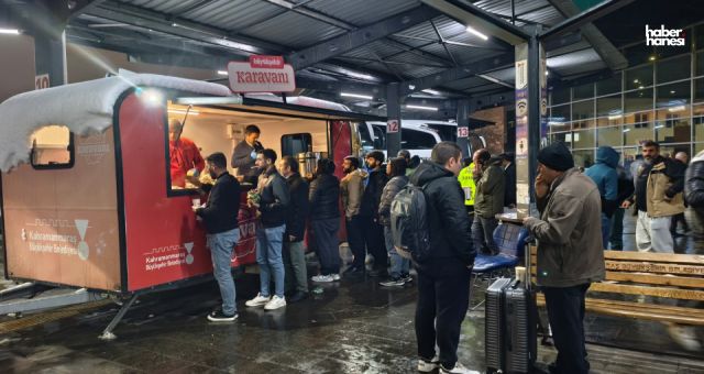 Kahramanmaraş Büyükşehir’den Soğuk Havada Gönülleri Isıtan Hizmet