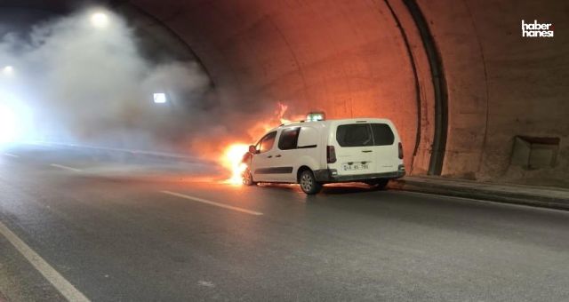 Kahramanmaraş’ta Tünelde Alevler Yükseldi, Facia Önledi
