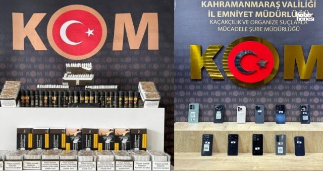 Kahramanmaraş’ta Uyuşturucu ve Kaçakçılığa Geçit Yok