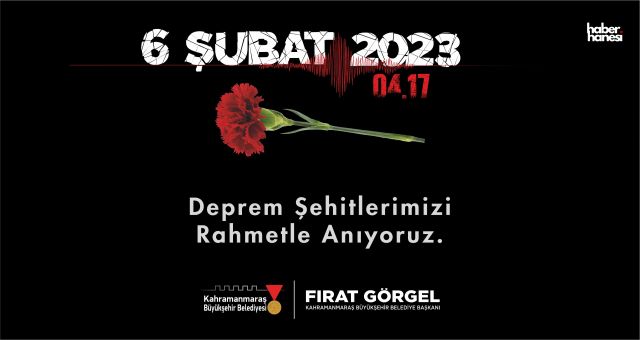 Başkan Fırat Görgel’den 6 Şubat Mesajı: Dayanışmayla Ayağa Kalkıyoruz