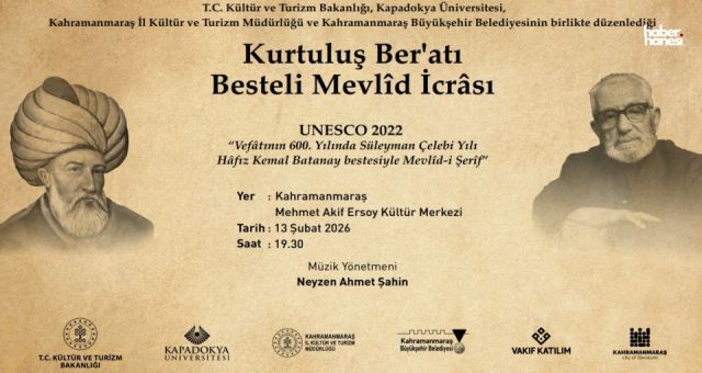 Kahramanmaraş Büyükşehir’den Kültürel ve Manevi Mirası Yaşatacak Program