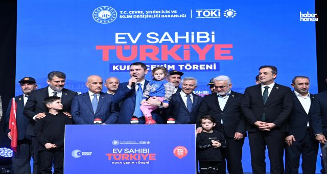 Kahramanmaraş’ta 8 bin 195 Sosyal Konutun Hak Sahipleri Belirlendi