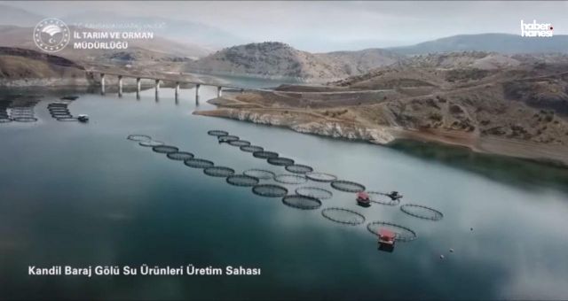 Kahramanmaraş’ta Baraj Gölünde 17 Bin Tonluk Üretim Başarısı