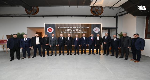Kahramanmaraş’ta Deprem Sonrası Tamamlanan 115 Dini ve Sosyal Merkez Açıldı