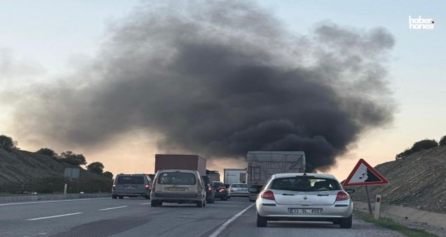 Kahramanmaraş'ta Minibüs Yangını: Araç Küle Döndü