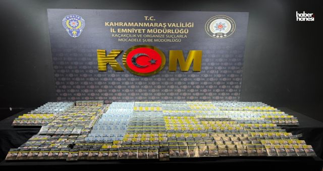 Kahramanmaraş’ta Uyuşturucu ve Kaçak Ürün Operasyonu: Çok Sayıda Madde Ele Geçirildi