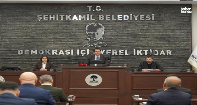 Şehitkamil Belediyesi Şubat Ayı Meclis Toplantısında 17 Gündem Maddesi Ele Alındı