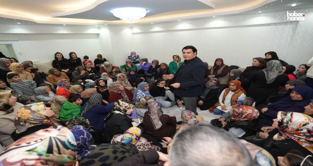 Başkan Umut Yılmaz Çıksorut Mahallesi’nde Vatandaşlarla Buluştu