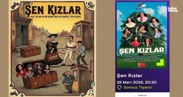 Derya Şen’den Tiyatroya Yeni Soluk: “Şen Kızlar” Sahneye Çıkıyor