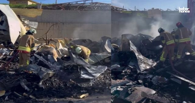 Kahramanmaraş OSB’de Korkutan Hurdalık Yangını: Ekipler Zamanla Yarıştı