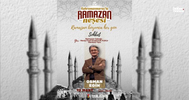 Osman Egin, Ramazan Sokağı’nda Gönüllere Seslenecek