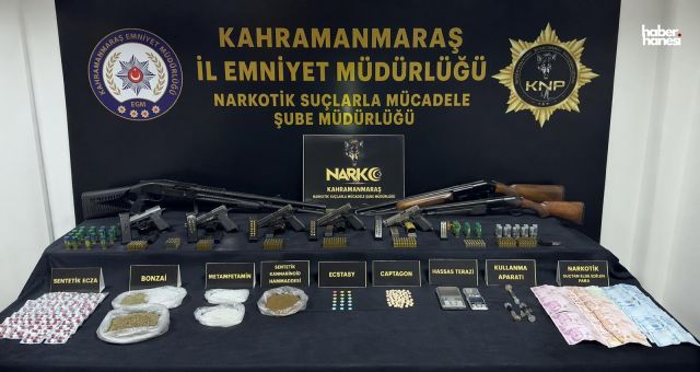 Kahramanmaraş Merkezli Dev Operasyon! 5 İlde Uyuşturucu Ağı Çökertildi