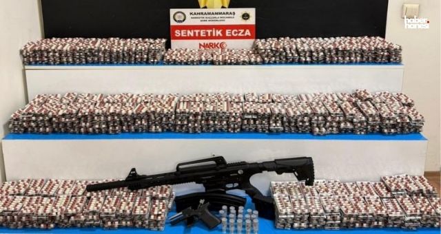 Kahramanmaraş’ta Dev Operasyon! 29 Bin Hap Ele Geçirildi