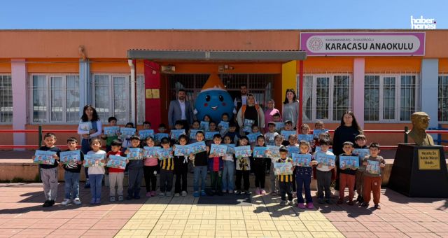 Kahramanmaraş’ta Minikler Su Tasarrufunu Oyunlarla Öğreniyor
