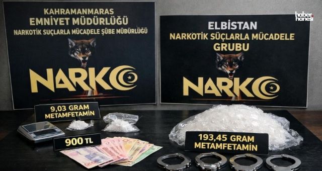 Kahramanmaraş’ta Uyuşturucuya Darbe: İki Ayrı Operasyonda 4 Tutuklama