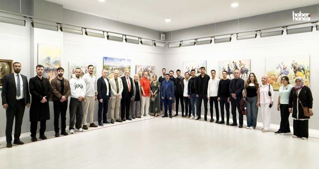 Azerbaycanlı Ressam Vahid Novruzov SANKO Sanat Galerisi’nde Sergi Açtı