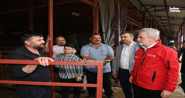 Başkan Görgel Canlı Hayvan Pazarı’nda: “Bayram Boyunca Tüm Ekiplerimiz Sahada Olacak”