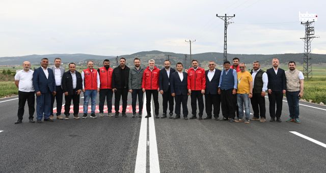 Başkan Görgel Elmalar Yolu’ndaki Çalışmaları İnceledi: “Bu Gece Tamamlanıyor”