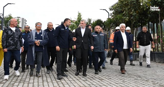 Başkan Görgel, Kentsel Tasarım Alanlarında İncelemelerde Bulundu