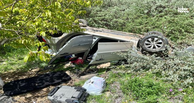 Kahramanmaraş Afşin’de Feci Kaza: Otomobil Takla Attı, 1 Yaralı Ağır