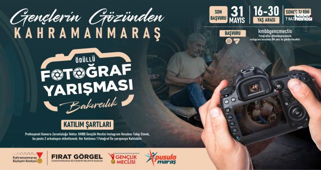 Kahramanmaraş Büyükşehir’den Gençlere Ödüllü Fotoğraf Yarışması