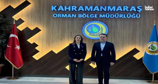 Kahramanmaraş Milletvekili Zuhal Karakoç’tan Orman Bölge Müdürü Cabaroğlu’na Ziyaret