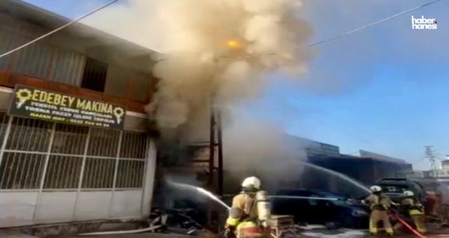 Kahramanmaraş’ta hurdalık yangını! Sanayi sitesi alarma geçti
