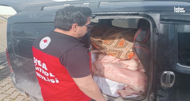 Kahramanmaraş’ta Kaçak Et Alarmı: Kuralsız Taşınan Etler İmha Edildi