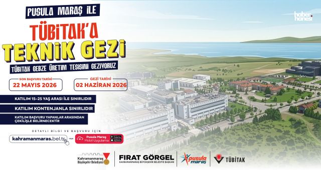 Pusula Maraş’tan Gençlere TÜBİTAK Gezisi Fırsatı