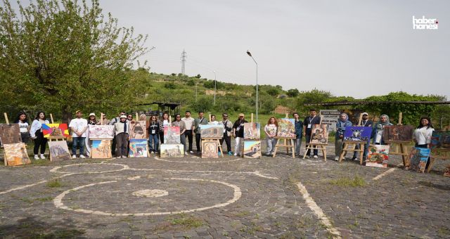 Şehitkamil’den Dülük Antik Kenti’nde Anlamlı Resim Çalıştayı