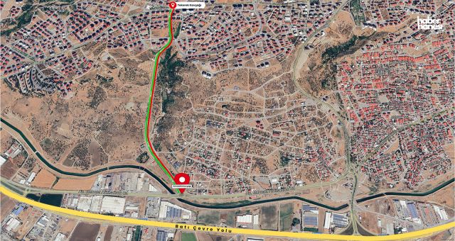 Sümbüllü Caddesi’nin Tekerek’e Çıkış Şeridi Trafiğe Kapatıldı!