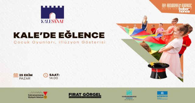 Kahramanmaraş Büyükşehir’den Çocuklara Kalede Eğlence Dolu Hafta Sonu