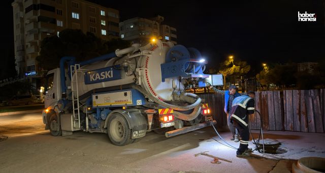 KASKİ’den Sağanak Yağışlar Öncesi Sahada Yoğun Mesai
