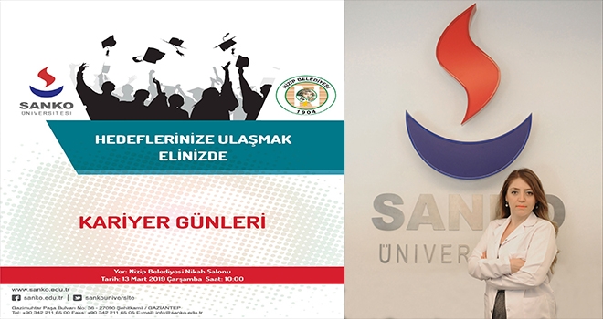 SANKO ÜNİVERSİTESİ NİZİP’TE KARİYER GÜNÜ DÜZENLİYOR