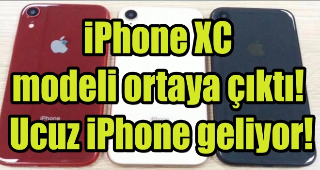 iPhone XC modeli ortaya çıktı! Ucuz iPhone geliyor!