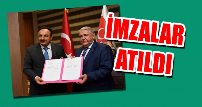 BİLGİ PROJESİ İMZALARI ATILDI