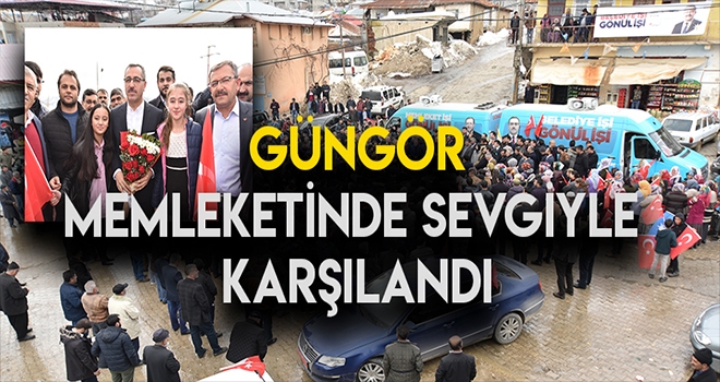 GÜNGÖR MARAŞ'A BÜYÜK BİR MUTLULUKLA DÖNÜYORUM
