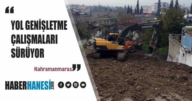 BÜYÜKŞEHİR YOL YAPIM ÇALIŞMALARINA DEVAM EDİYOR