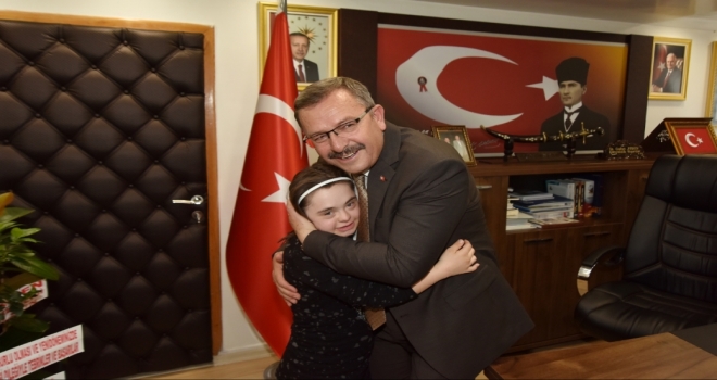 BAŞKAN AYDIN, ENGELLİ BİREYLER TOPLUMUN AYRILMAZ BİR PARÇASIDIR