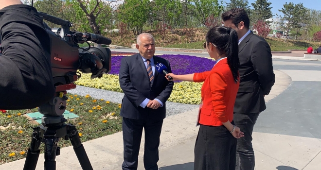 Mahçiçek Çin’in Başkenti Pekin’de EXPO 2019’a Katıldı