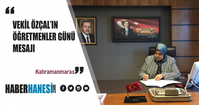 Milletvekili Öçal’ın 24 Kasım Öğretmenler Günü Mesajı